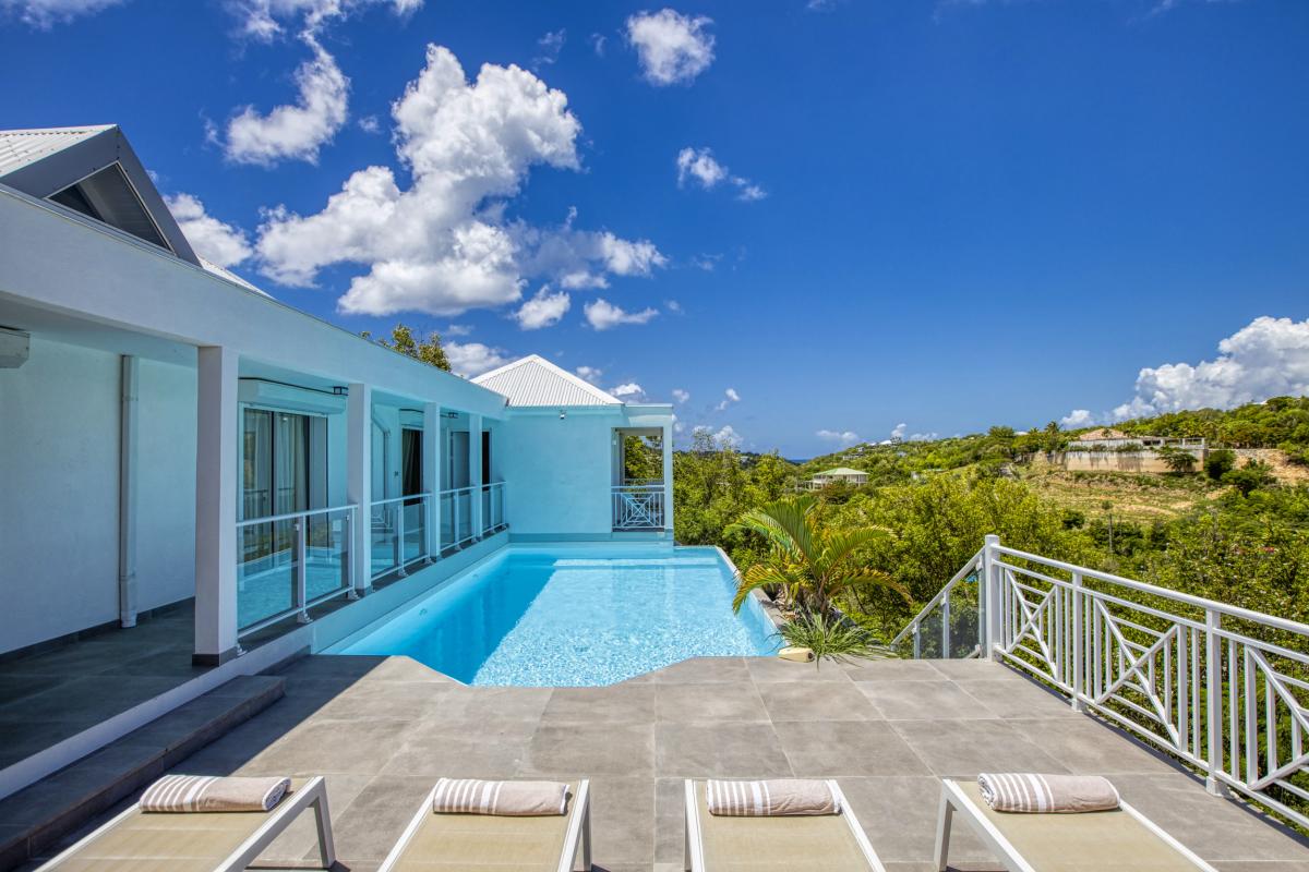 Location Villa Terres Basses Saint Martin-piscine-2